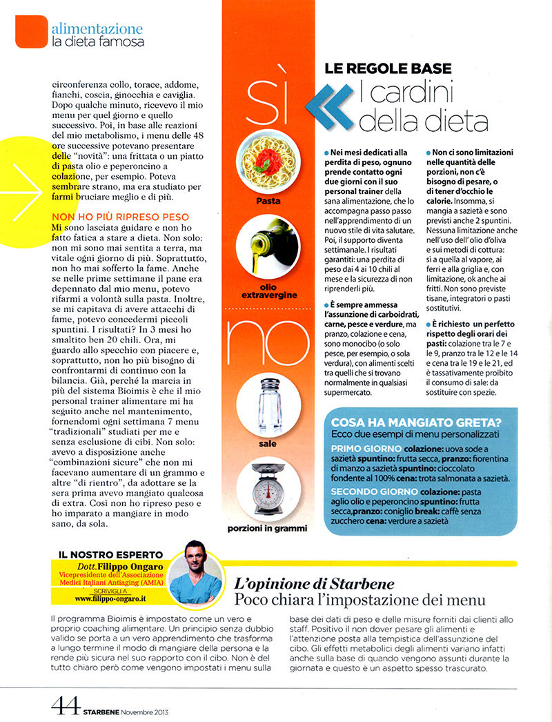 STARBENE: A dieta com o coach 2